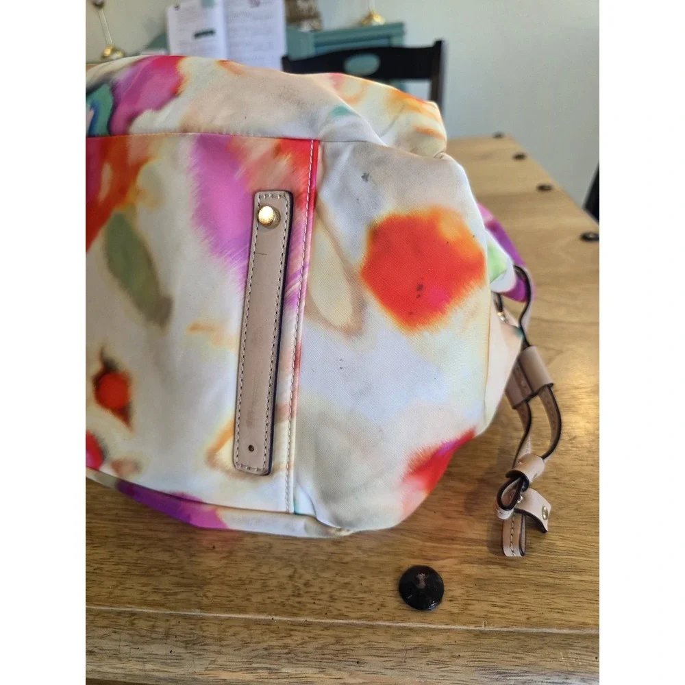 Kate Spade Diaper Bag Large Watercolor Pink Hobo